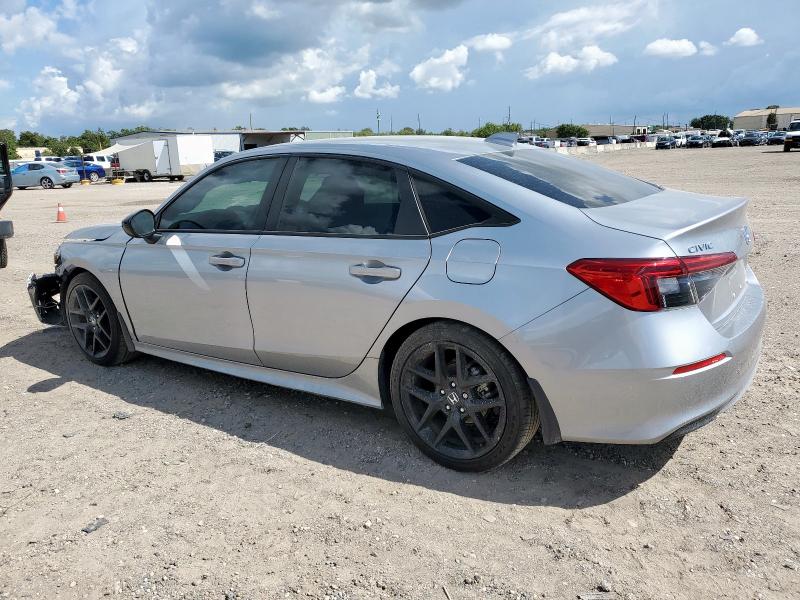 2HGFE2F57RH557606 - 2024 HONDA CIVIC SPORT SILVER photo 2