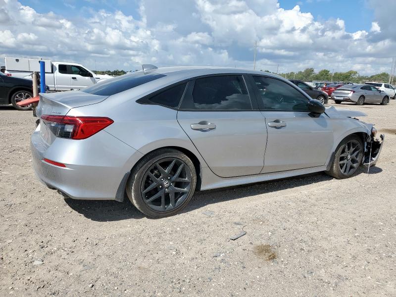 2HGFE2F57RH557606 - 2024 HONDA CIVIC SPORT SILVER photo 3