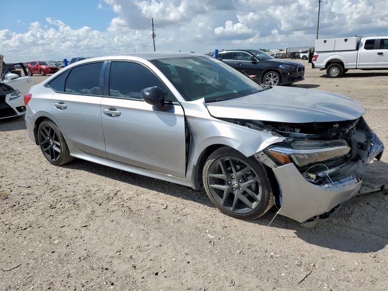 2HGFE2F57RH557606 - 2024 HONDA CIVIC SPORT SILVER photo 4
