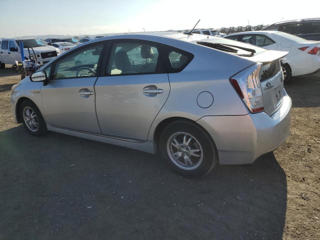 JTDKN3DUXA0153673 - 2010 TOYOTA PRIUS 银色 照片 2