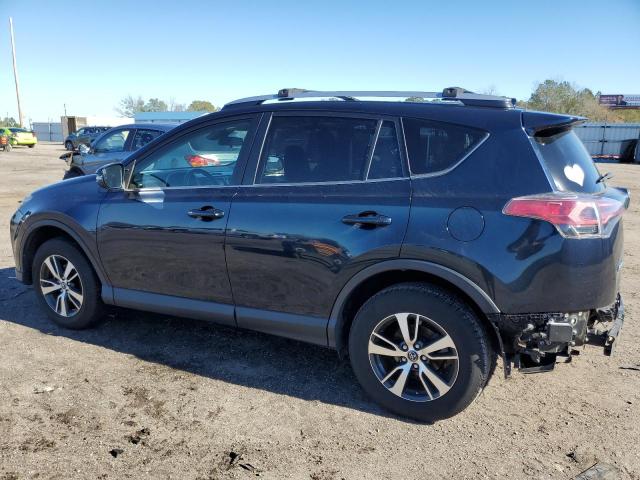 JTMWFREV6HJ721107 - 2017 TOYOTA RAV4 XLE BLUE photo 2