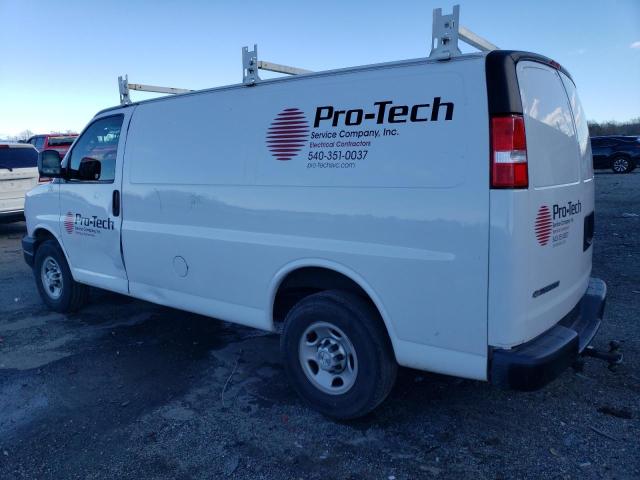 1GCZGGFG1K1190856 - 2019 CHEVROLET EXPRESS G3 WHITE photo 2