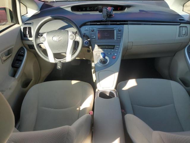 JTDKN3DU7D1622765 - 2013 TOYOTA PRIUS RED photo 8