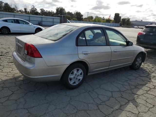 JHMES16503S003819 - 2003 HONDA CIVIC LX 银色 照片 3