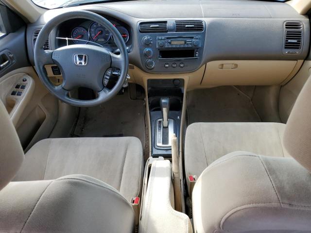 JHMES16503S003819 - 2003 HONDA CIVIC LX 银色 照片 8