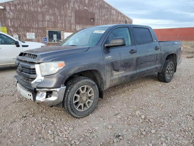 5TFDW5F17EX383673 - 2014 TOYOTA TUNDRA CREWMAX SR5 GRAY photo 1