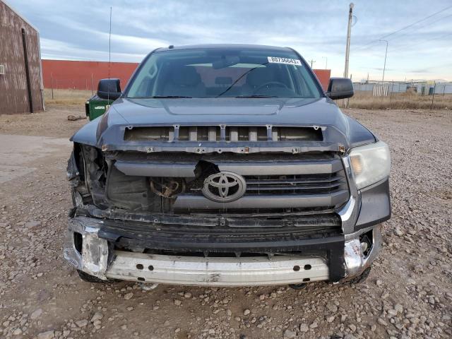 5TFDW5F17EX383673 - 2014 TOYOTA TUNDRA CREWMAX SR5 GRAY photo 5