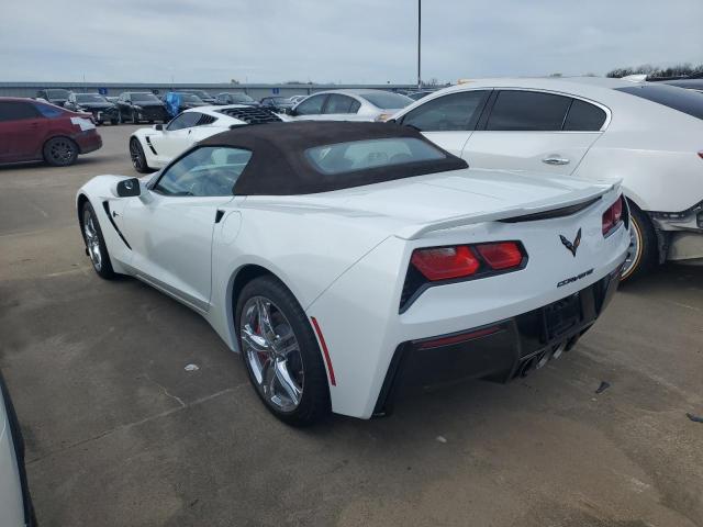 1G1YD3D72G5122851 - 2016 CHEVROLET CORVETTE STINGRAY 2LT WHITE photo 2