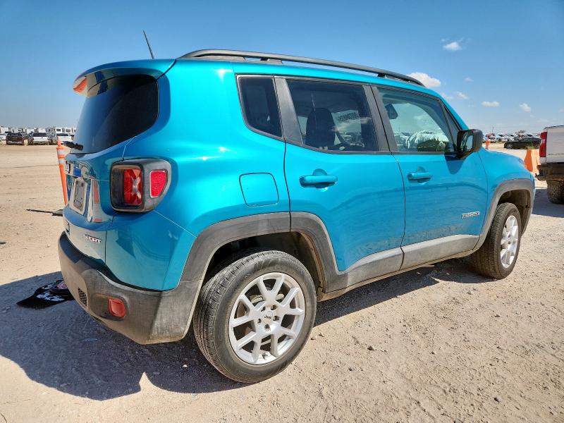 ZACNJDA14NPN63021 - 2022 JEEP RENEGADE SPORT 青绿色 照片 3