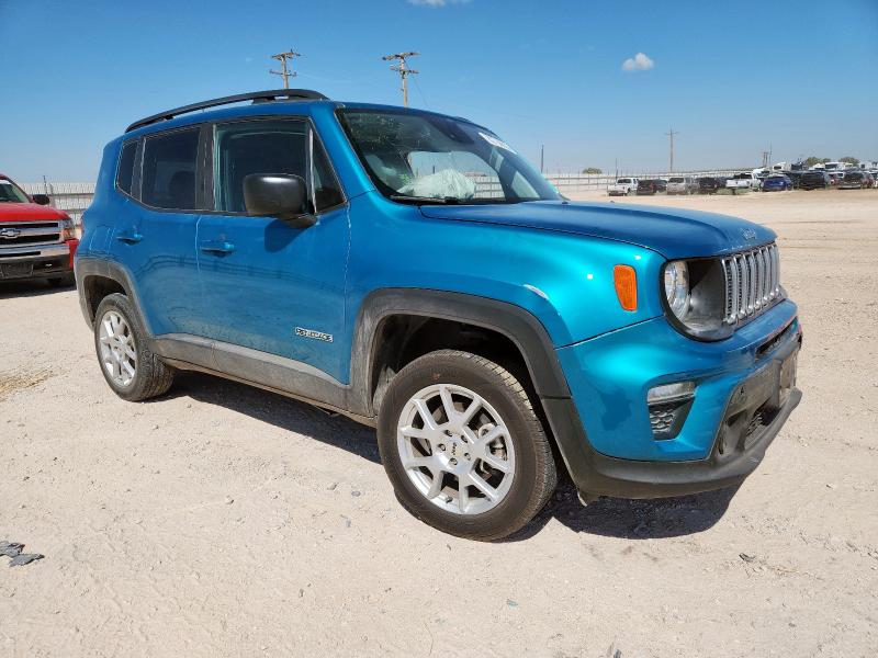 ZACNJDA14NPN63021 - 2022 JEEP RENEGADE SPORT 青绿色 照片 4