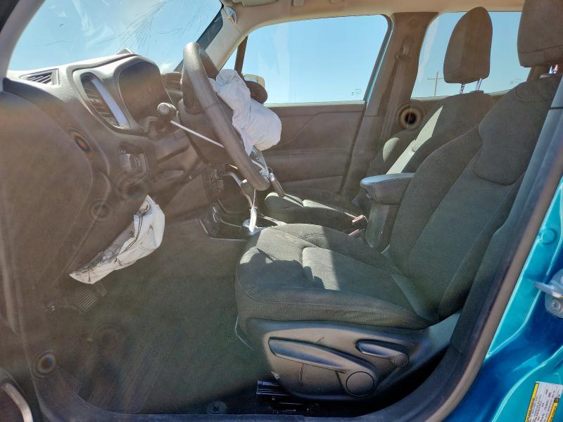 ZACNJDA14NPN63021 - 2022 JEEP RENEGADE SPORT 青绿色 照片 7