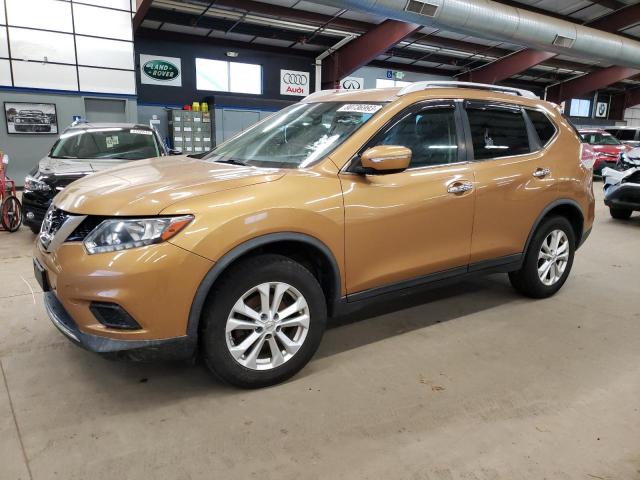 KNMAT2MV9FP517116 - 2015 NISSAN ROGUE S GOLD photo 1