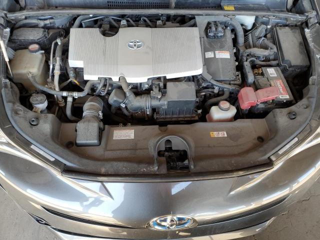 JTDKBRFU3G3007910 - 2016 TOYOTA PRIUS 石墨色 照片 11