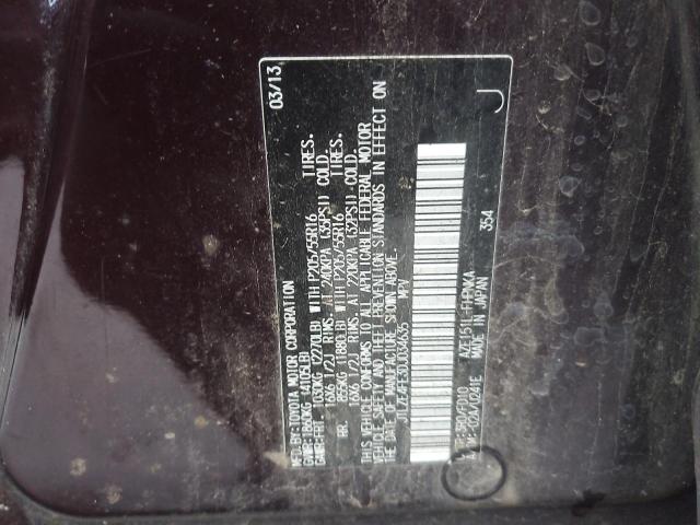 JTLZE4FE3DJ034635 - 2013 TOYOTA SCION XB 紫色 照片 12