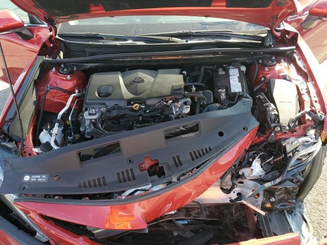 4T1G11AK2NU032459 - 2022 TOYOTA CAMRY SE RED photo 11