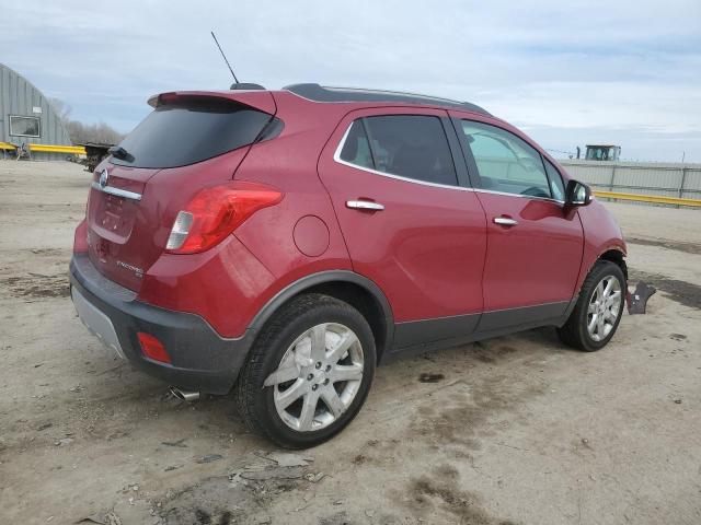 KL4CJGSB3FB134381 - 2015 BUICK ENCORE RED photo 3