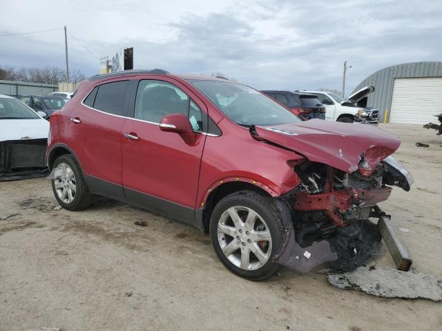 KL4CJGSB3FB134381 - 2015 BUICK ENCORE RED photo 4