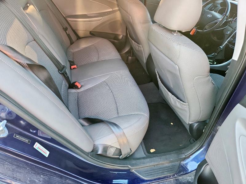 5NPEC4AC2DH514020 - 2013 HYUNDAI SONATA SE BLUE photo 10