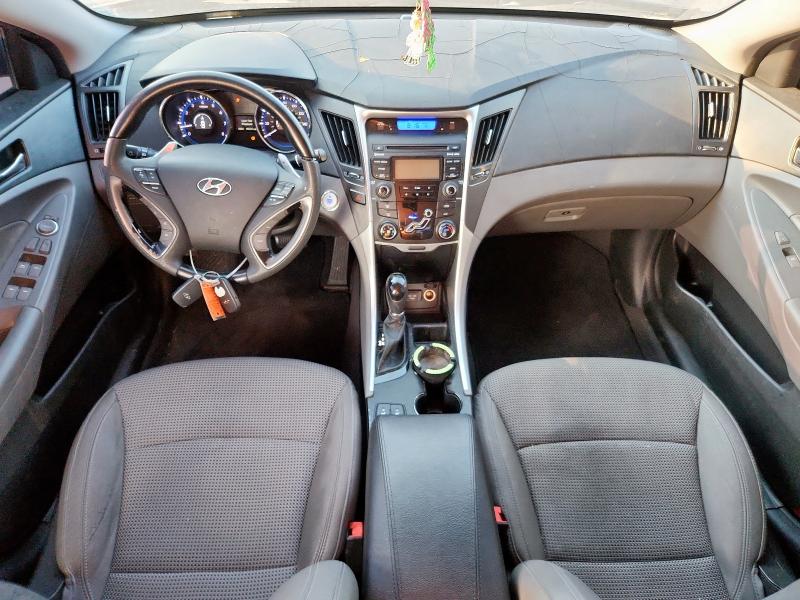 5NPEC4AC2DH514020 - 2013 HYUNDAI SONATA SE BLUE photo 8