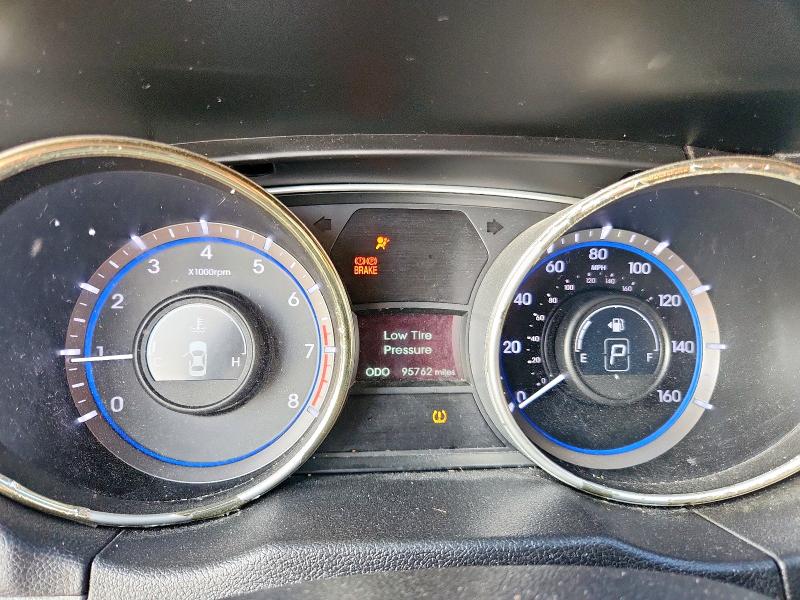 5NPEC4AC2DH514020 - 2013 HYUNDAI SONATA SE BLUE photo 9