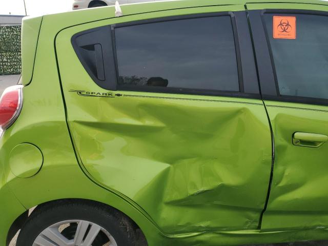 KL8CB6S99EC546350 - 2014 CHEVROLET SPARK LS GREEN photo 10