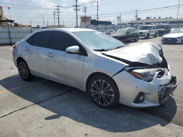 2T1BURHE9GC657963 - 2016 TOYOTA COROLLA L SILVER photo 4