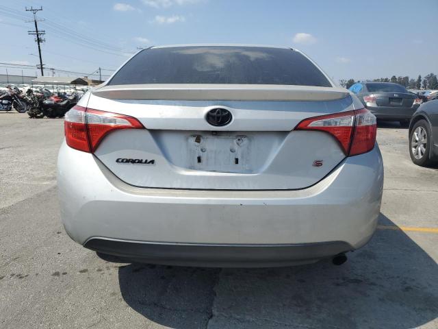 2T1BURHE9GC657963 - 2016 TOYOTA COROLLA L SILVER photo 6