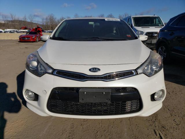 KNAFX6A87F5397468 - 2015 KIA FORTE EX WHITE photo 5