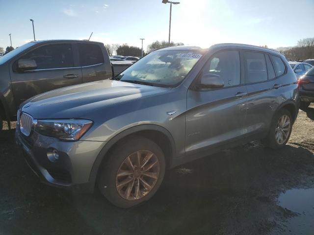 5UXWX9C58G0D86065 - 2016 BMW X3 XDRIVE28I GRAY photo 1