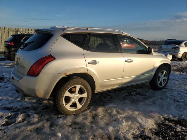 JN8AZ08W96W501143 - 2006 NISSAN MURANO SL SILVER photo 3