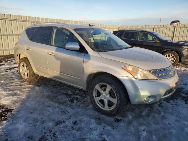 JN8AZ08W96W501143 - 2006 NISSAN MURANO SL SILVER photo 4