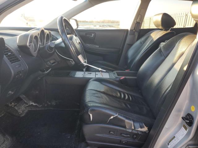 JN8AZ08W96W501143 - 2006 NISSAN MURANO SL SILVER photo 7