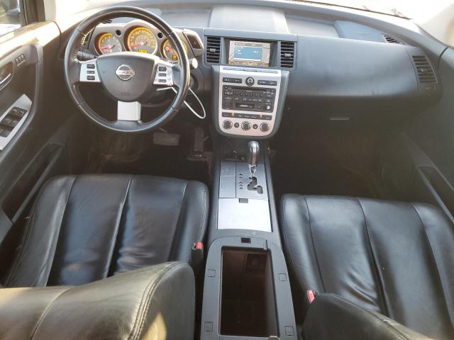 JN8AZ08W96W501143 - 2006 NISSAN MURANO SL SILVER photo 8