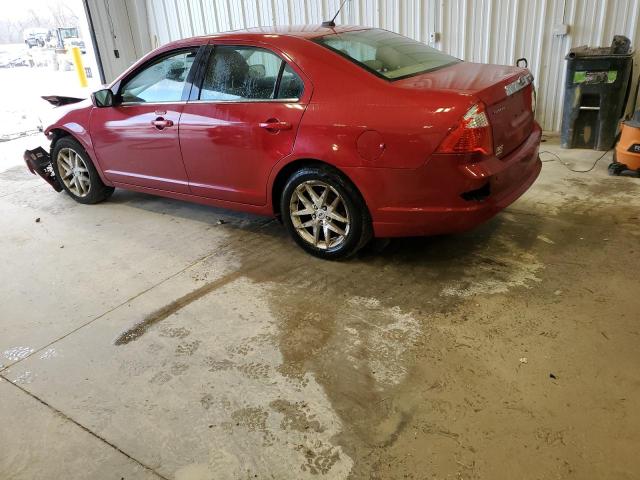 3FAHP0JAXCR268926 - 2012 FORD FUSION SEL RED photo 2