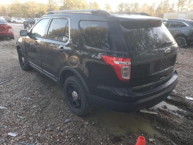 1FM5K8AR8DGC63129 - 2013 FORD EXPLORER POLICE INTERCEPTOR Schwarz Foto 2