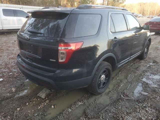 1FM5K8AR8DGC63129 - 2013 FORD EXPLORER POLICE INTERCEPTOR Schwarz Foto 3