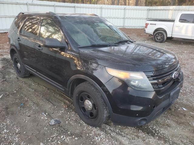 1FM5K8AR8DGC63129 - 2013 FORD EXPLORER POLICE INTERCEPTOR Schwarz Foto 4