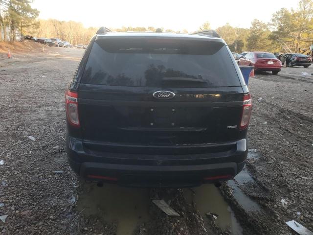 1FM5K8AR8DGC63129 - 2013 FORD EXPLORER POLICE INTERCEPTOR Schwarz Foto 6