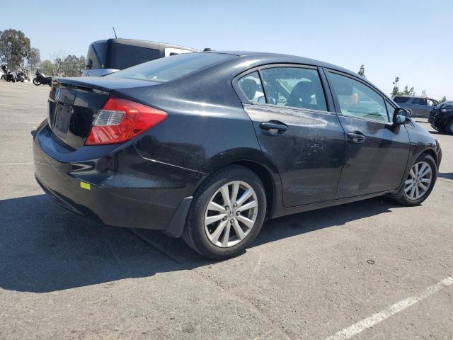 2HGFB2F97CH518078 - 2012 HONDA CIVIC EXL BLACK photo 3