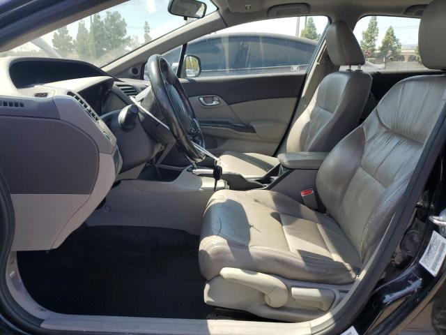 2HGFB2F97CH518078 - 2012 HONDA CIVIC EXL BLACK photo 7