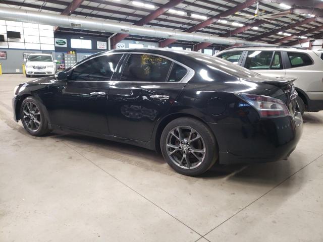 1N4AA5AP7CC854972 - 2012 NISSAN MAXIMA S BLACK photo 2