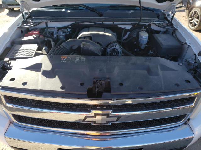 1GCRKSE35BZ431030 - 2011 CHEVROLET SILVERADO K1500 LT WHITE photo 11