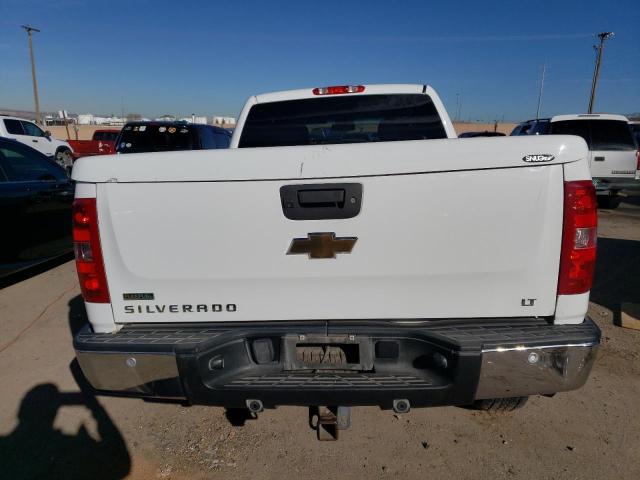 1GCRKSE35BZ431030 - 2011 CHEVROLET SILVERADO K1500 LT WHITE photo 6