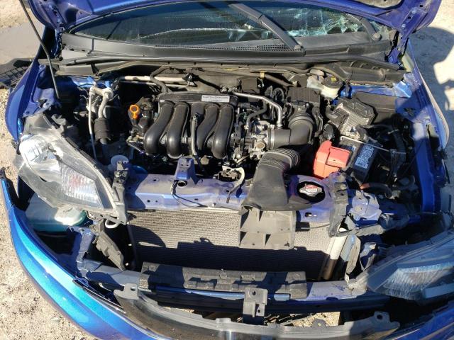 3HGGK5H76HM704625 - 2017 HONDA FIT EX BLUE photo 11