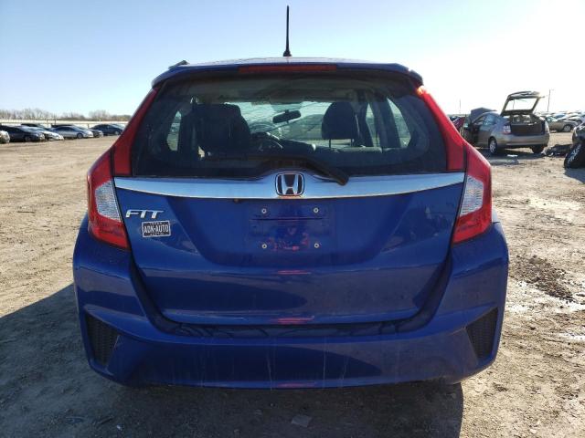 3HGGK5H76HM704625 - 2017 HONDA FIT EX BLUE photo 6