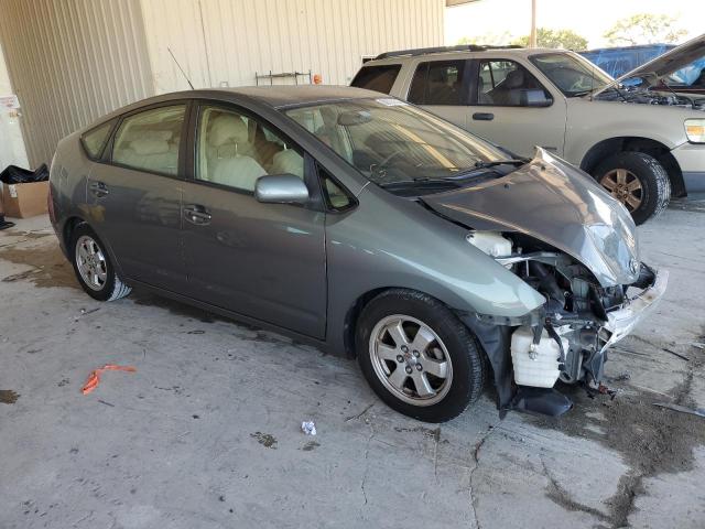 JTDKB20U740085622 - 2004 TOYOTA PRIUS GRAY photo 4