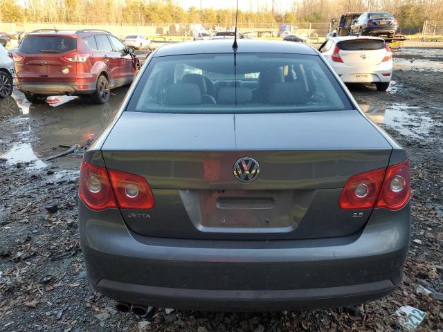 3VWEF71K27M179448 - 2007 VOLKSWAGEN JETTA WOLFSBURG GRAY photo 6