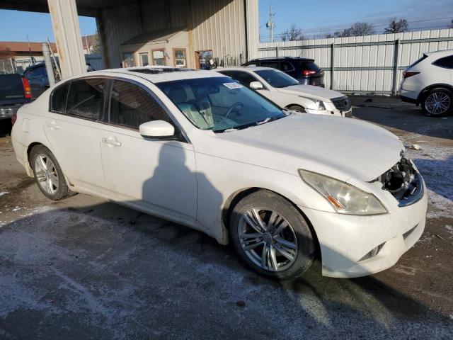 JN1CV6AP6CM932376 - 2012 INFINITI G37 BASE WHITE photo 4