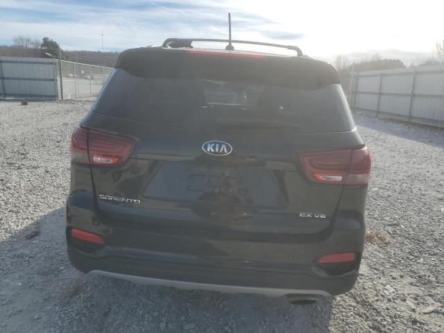 5XYPH4A56LG655349 - 2020 KIA SORENTO EX BLACK photo 6