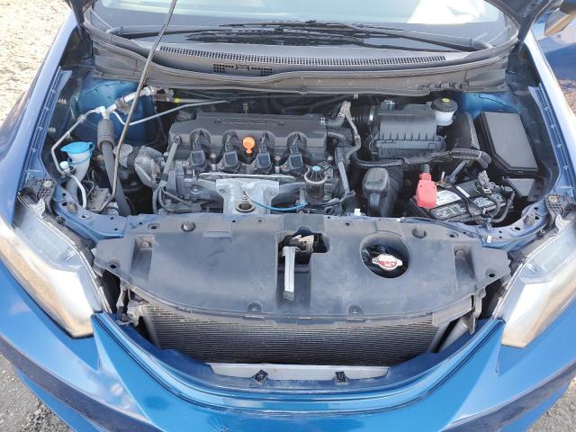 19XFB2F55FE050640 - 2015 HONDA CIVIC LX BLUE photo 11